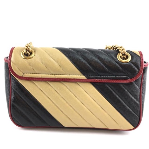 Marmont Quilted Diagonal Cross Body Bag - Picture 2 of 12
